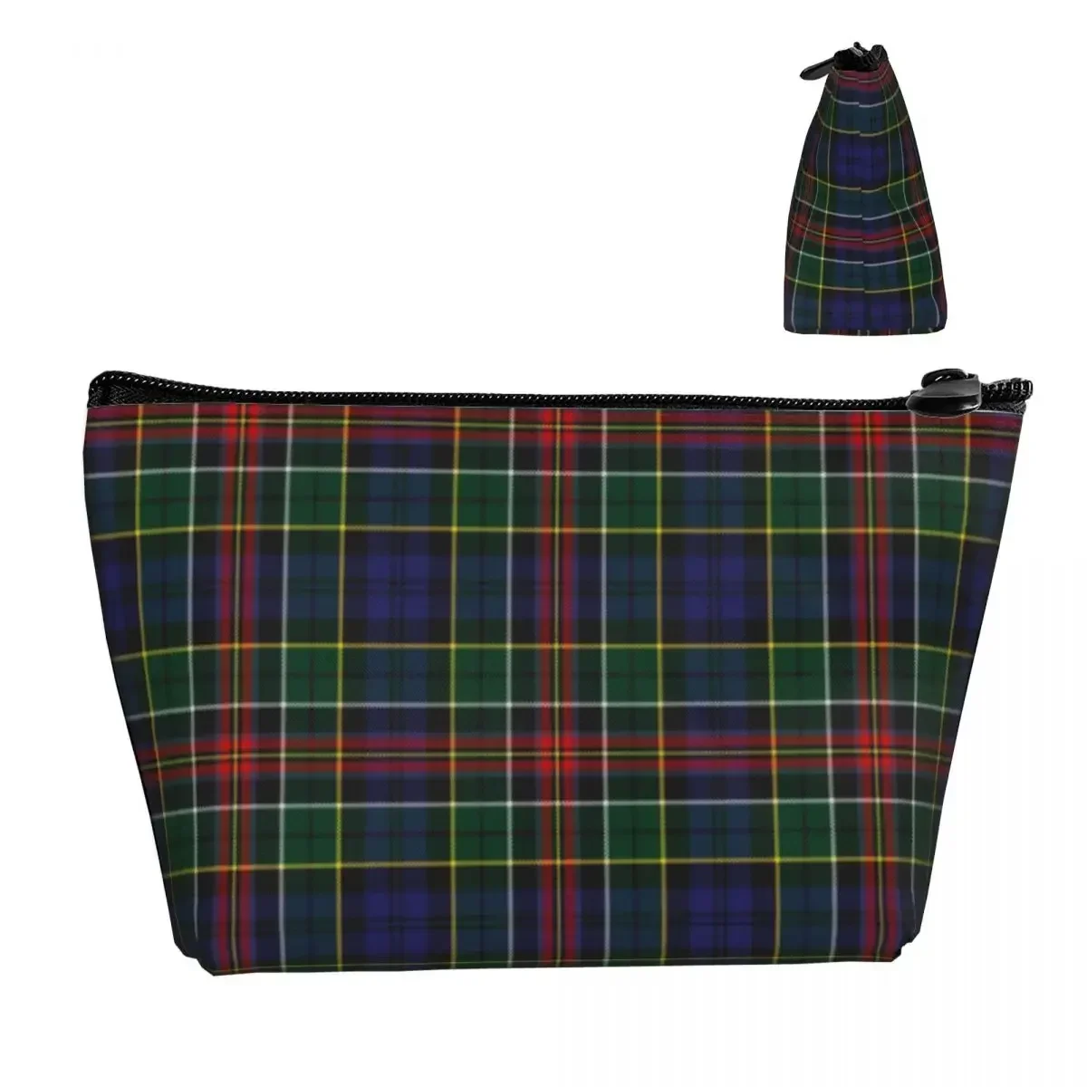 Black Watch Tartan Modern Plaid Travel Cosmetic Bag Clans of Scotland Toiletry Makeup Organizer Ladies Beauty Storage Dopp Kit