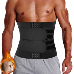 Neoprene Waist Trainer Corset for Men Workout Sauna Trimmer Belt Weight Loss Sweat Sports Girdle Compression