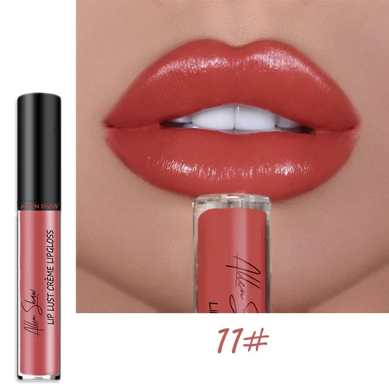 Sexy Women Liquid Lipstick Waterproof Long Lasting Moist Lip Gloss Tint Colorful Lipgloss Women Makeup maquiagem