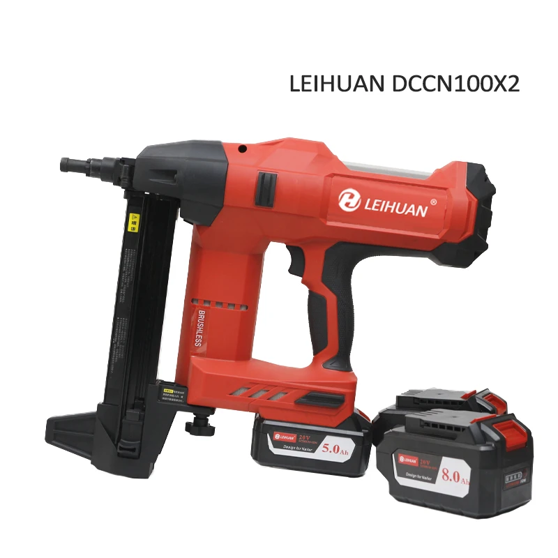 LEIHUAN DCCN100X DCCN100X2 Lithium steel nail gunNailer Concrete Nail Gun,Nailer Guns