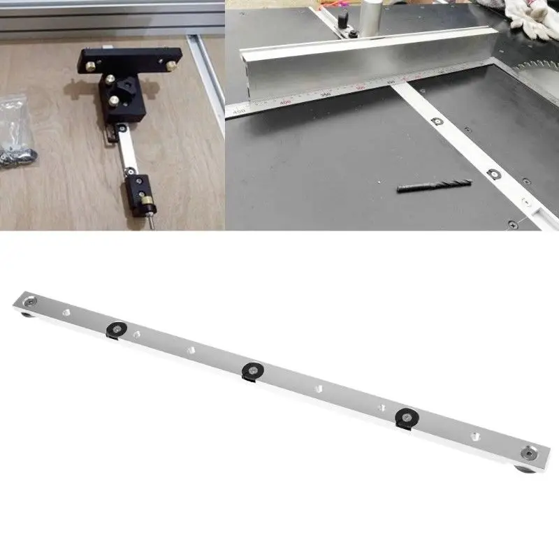 450mm Aluminium Alloy Miter Bar Slider Table Saw Rod Durable in Use,