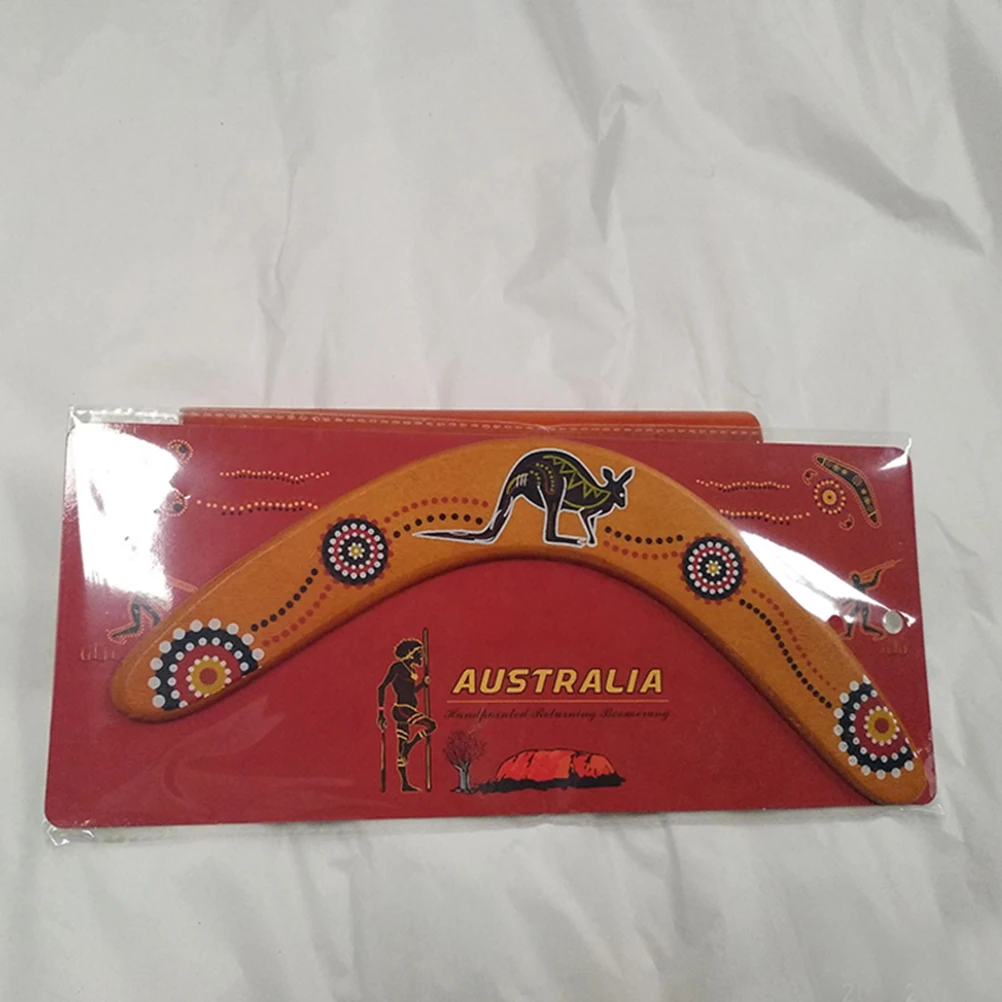 2 stuks bruin boemerang speelgoedvormige manoeuvre schijf voor kinderen houten V-vormig veilig leuk cadeau buitensporten terugkerend handgemaakt speelgoed