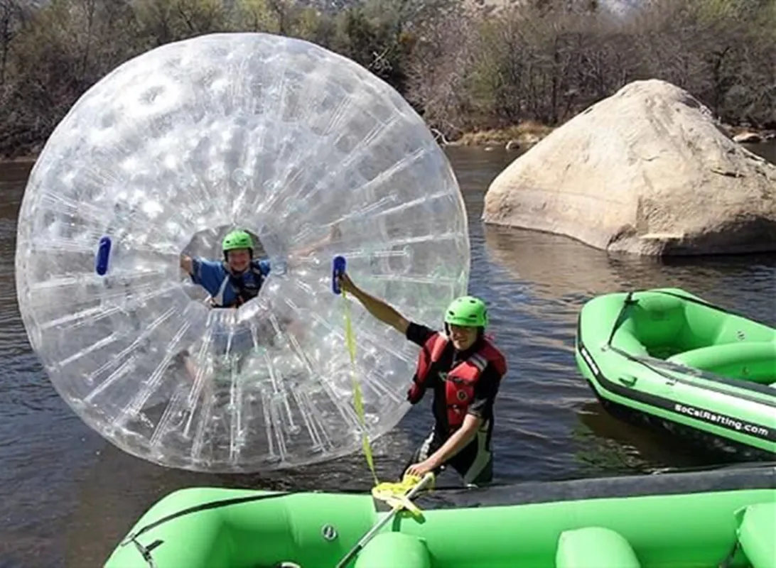 Envío Gratis bola rodante 2,5 M 0,8mm bola inflable bola de hámster humano bola inflable Zorb corporal