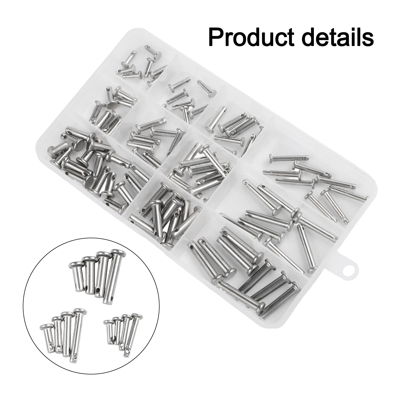 Machinery Manufacturing Color Silver Dowel Pins Secure Positioning Pins For Furniture Lateral Stress Resistant