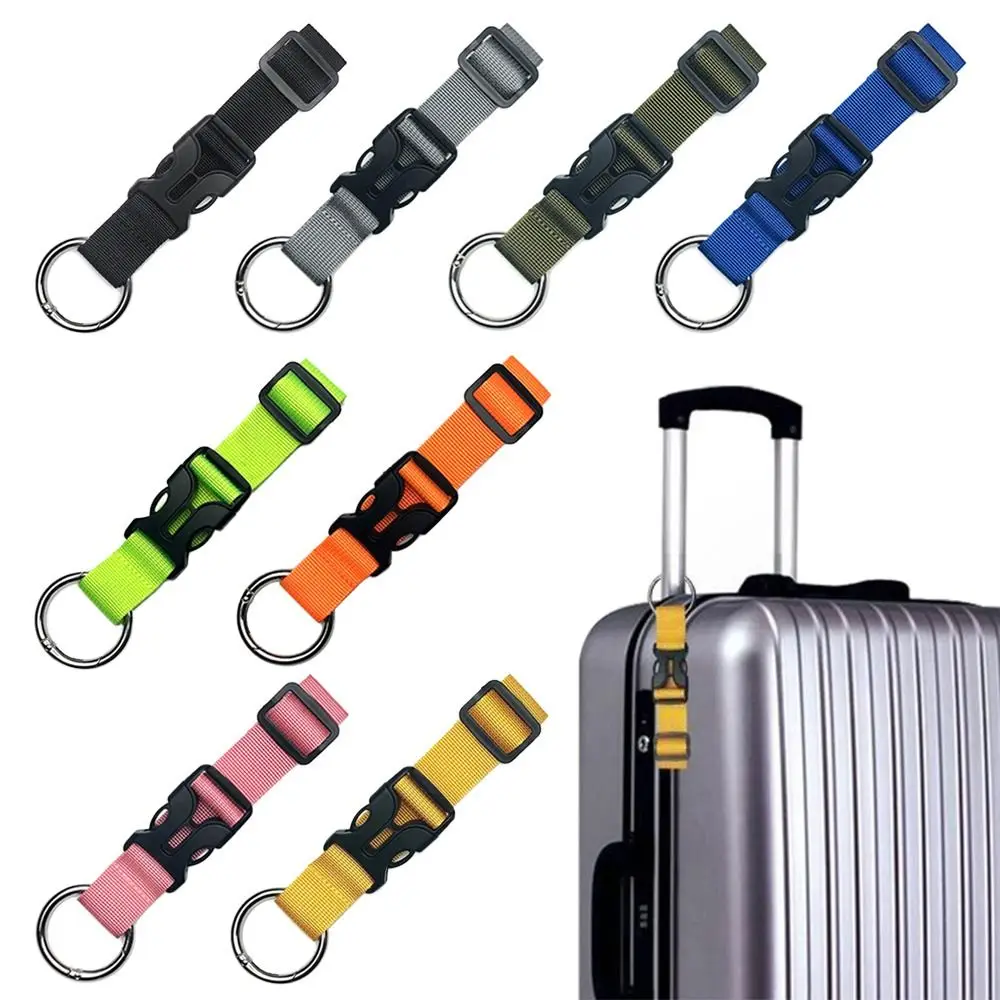 Hot Adjustable Luggage Strap Travel Anti-theft Jacket Gripper Suitcases Belt For Carry On Bags Add Bag Handbag Clip Use To Carry