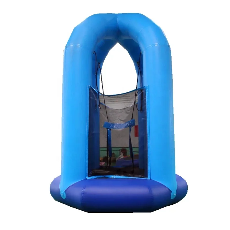 High quality Wholesale PVC Material Air Sealed Inflatable Bouncer for Bungee Jump Sport Game