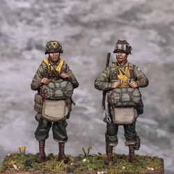 1/35 Resin figure unpainted model kit, military theme, unassembled and unpainted GK