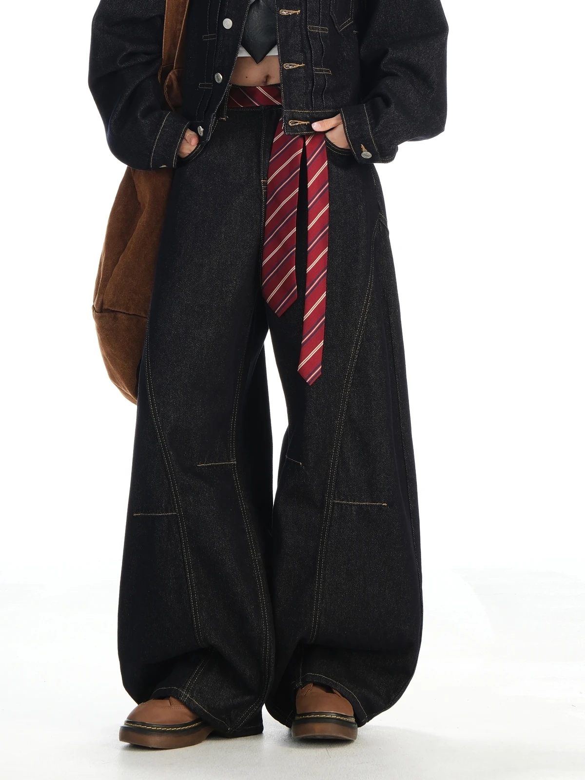 

ZHISILAO новые зауженные джинсы женские винтажные повседневные Y2K свободные джинсовые брюки с высокой талией уличная одежда 2200 осень