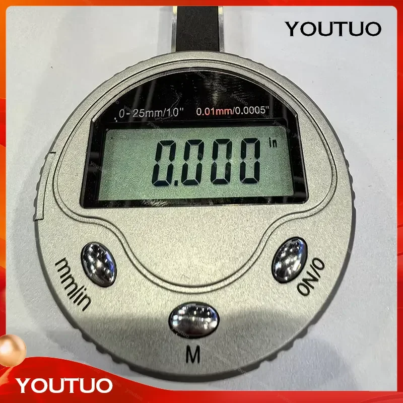 Gemstone Digital Gauge with Jewelry Pin Attachment Measure Tools High Quality Mini Pocket Diamond Caliper 0-25mm 0.01mm