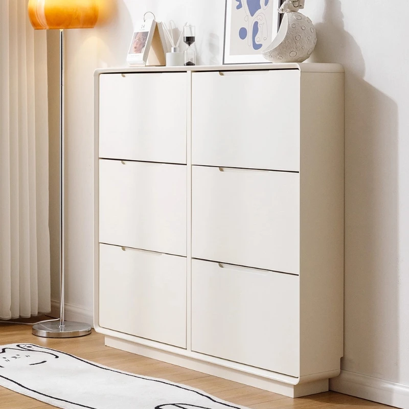 

Luxury Modern Cream Style Shoerack Shoe Rack Organizer Shoe Cabinets Shoes Organizer Living Room Cabinets Home Furniture Cabinet