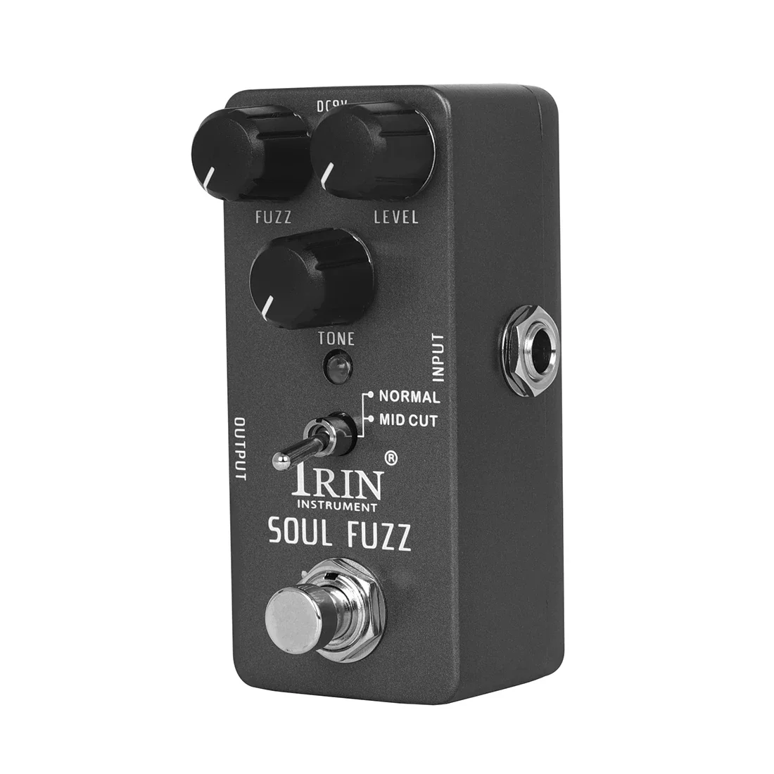 IRIN RS-11 Soul FUZZ Pedal Guitar Effect Pedal Normal/Mid cut Mode Produces Fine Rough Sharp Granular True Bypass Guitar Pedal