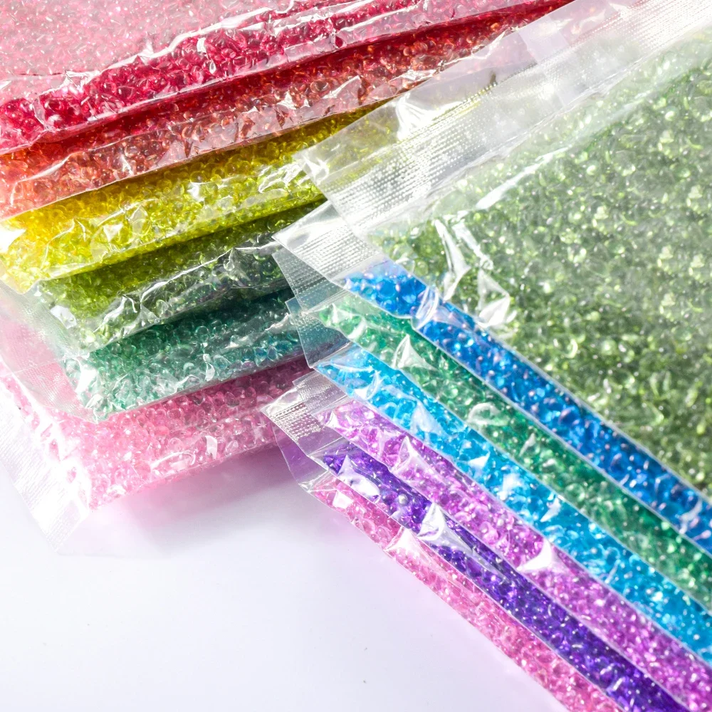 

Hisenlee дизайн ногтей красочный хрустальный камень прозрачный неправильной формы алмазное стекло украшения для ногтей DIY аксессуары 50 г/пакет