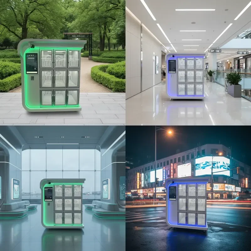 for Vending Machine Flower 24 Hours Self Service Smart Automatic Fridge Flower Locker Vending Machine Flower Trade