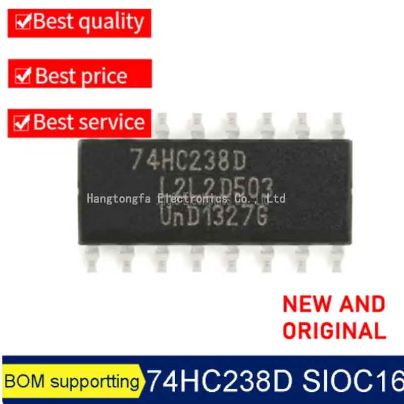 

100 шт./лот 74HC238D 74HC238 SIOC16 SMD логический чип интегральная схема полупроводник