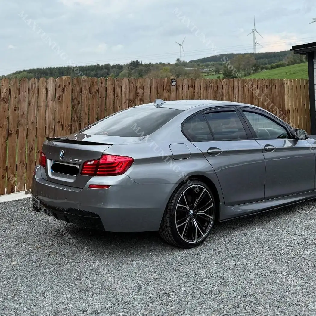 For Bmw F10 F11 5 Series 530i 530d 540i 540d 550i 550d M Sport 2010-2016 Rear Bumper Lip Diffuser Spoiler Splitter Car Body Kits view 2