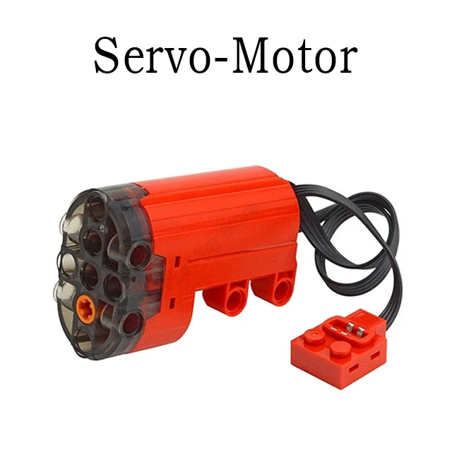 2.4G Bluetooth Technische Blokken Servo PF Motor Power Functies MOC High-Tech Onderdelen Bakstenen Accessoires Technik Servo RC Motor