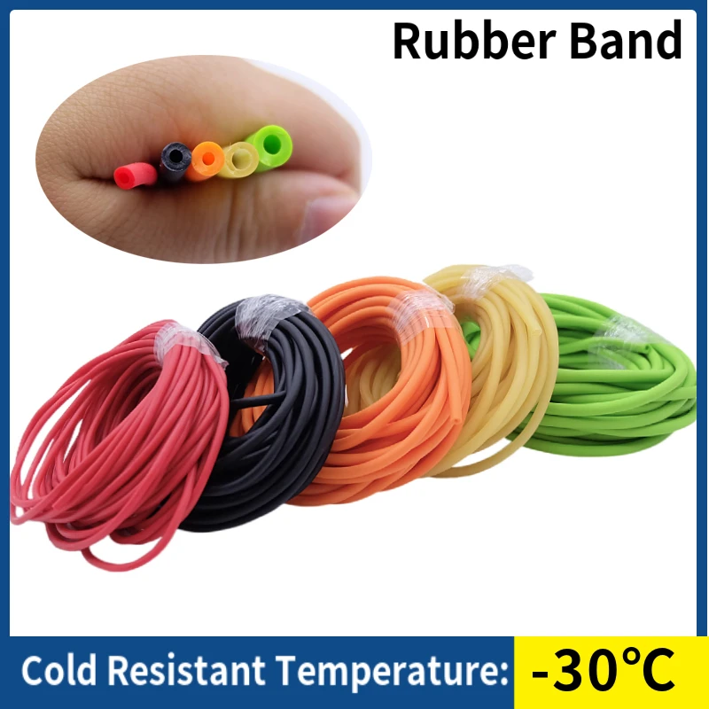 

Nature Latex Rubber Hoses Antifreeze Tension Rope Pipe High Resilient Elastic Tube Slingshot for Hunting Slingshot Catapult Bow