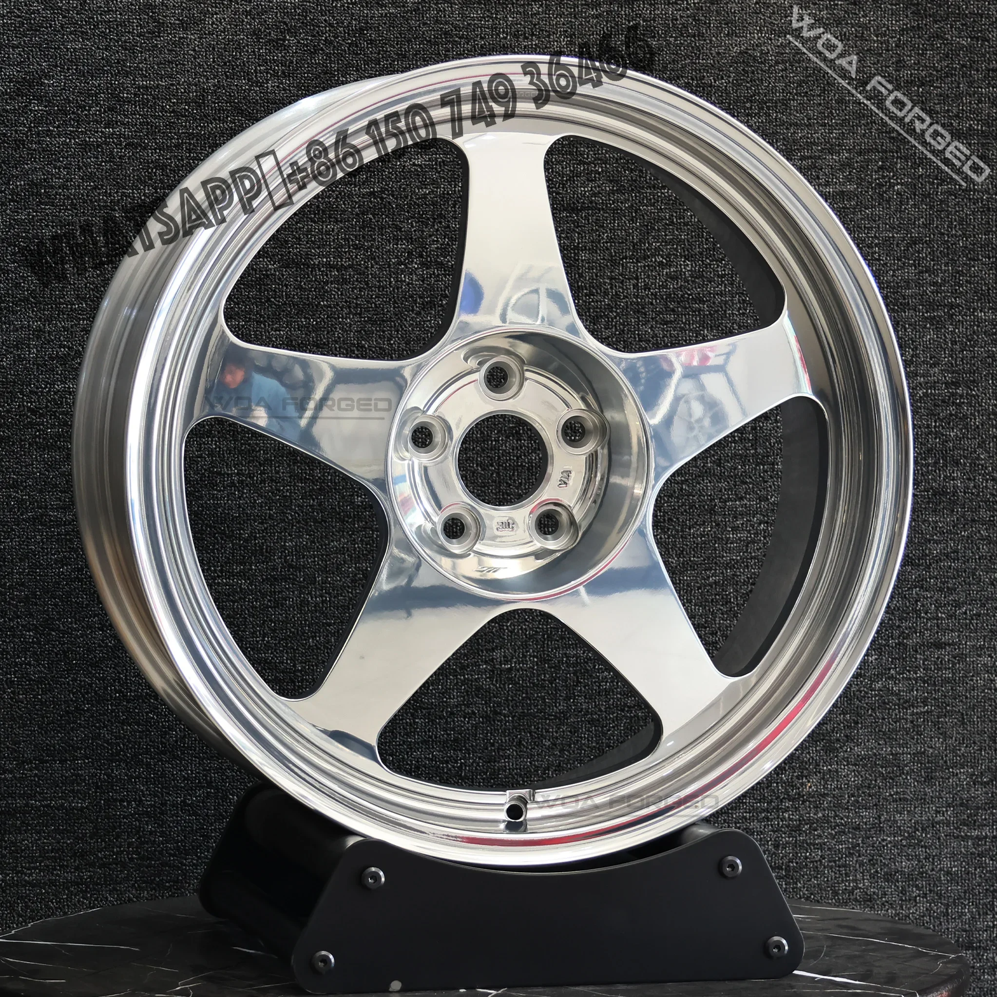 

Forged Racing Wheel for Civic Volkswagen Mitsubishi Toyota Desmond Evo II Regamaster 5x114.3 5x100 5x112 Alloy Passenger Car Rim