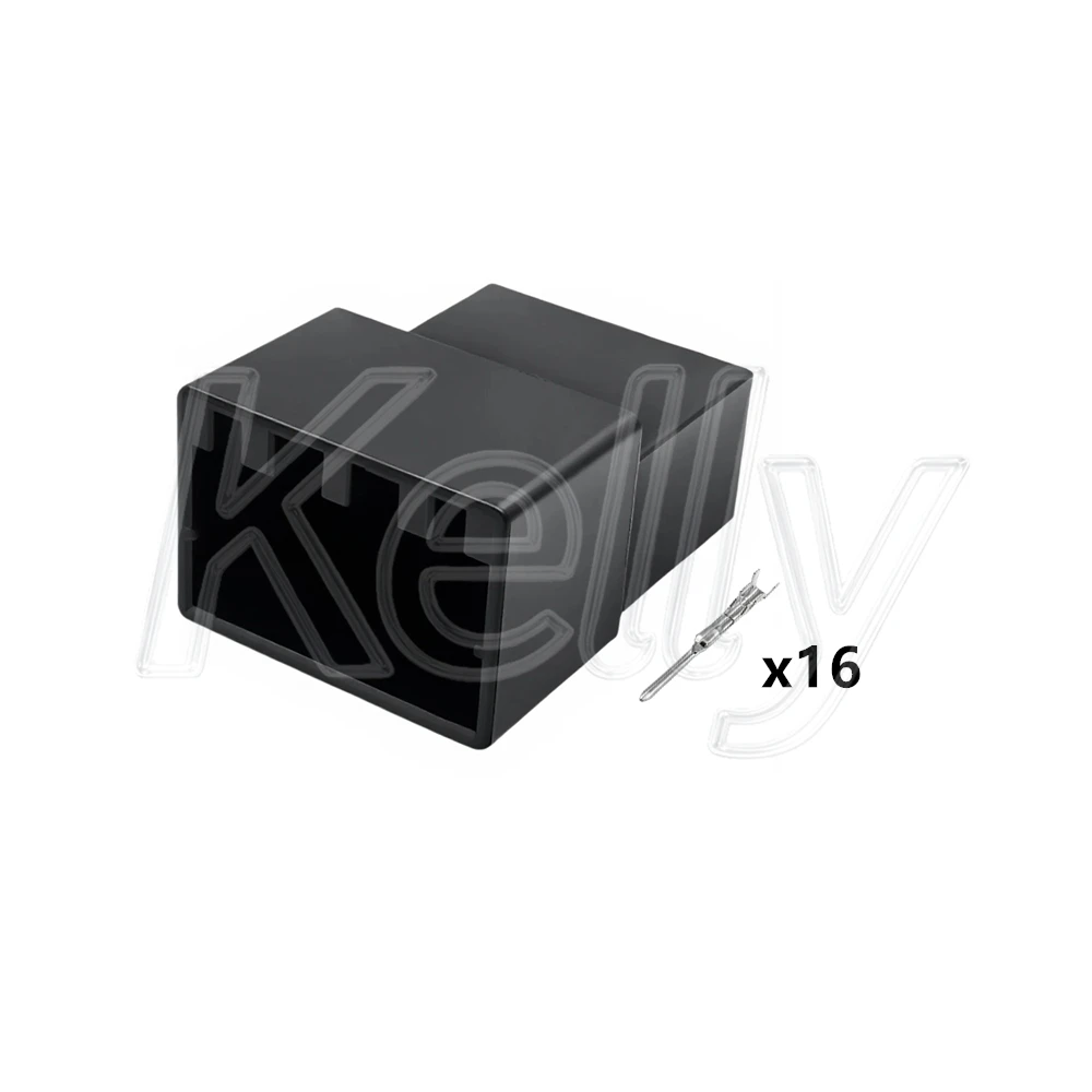 16P Auto-Modifikations-Kunststoffgehäuse-Steckverbinder, unversiegelter Kabelbaum-Stecker für Honda 175966-2 175615-2 – Detail 5
