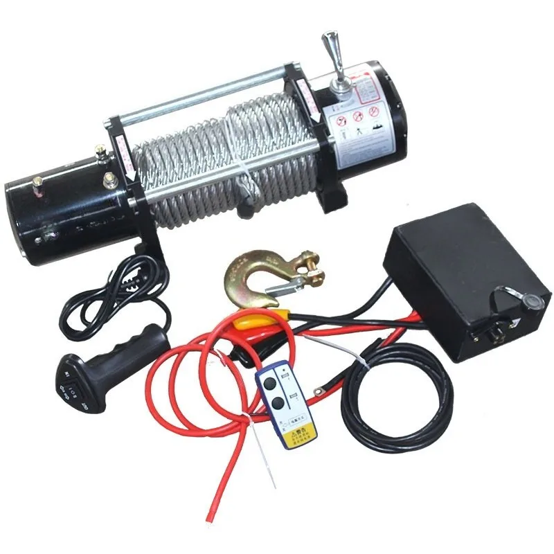 Vehicle winch Wire rope Electric winch