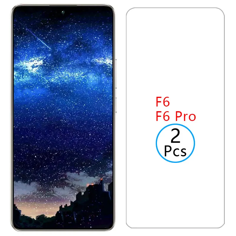 واقي شاشة من الزجاج المقسى لهاتف شاومي بوكو f6 برو على pocof6 f 6 6f f6pro pocof6pro 5g فيلم الهاتف xiomi poc pco