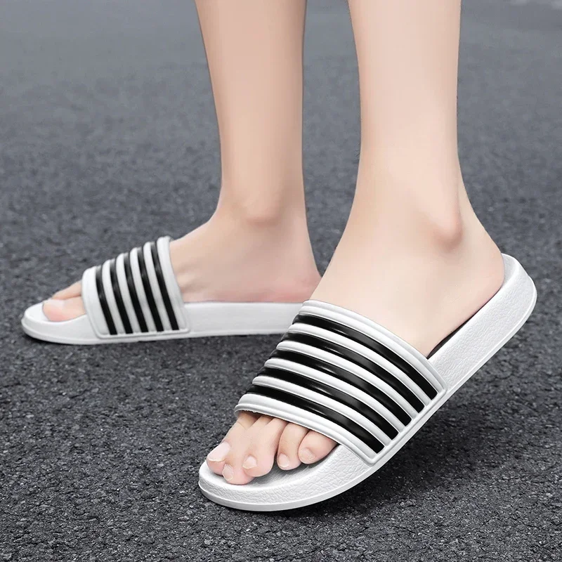 Men's Shoes Man Home Plips Plops Soft Slides Non-slip Slippers Indoor Outdoor EVA  Sandals Beach Garden Sandals Big Size 47 48 image 4
