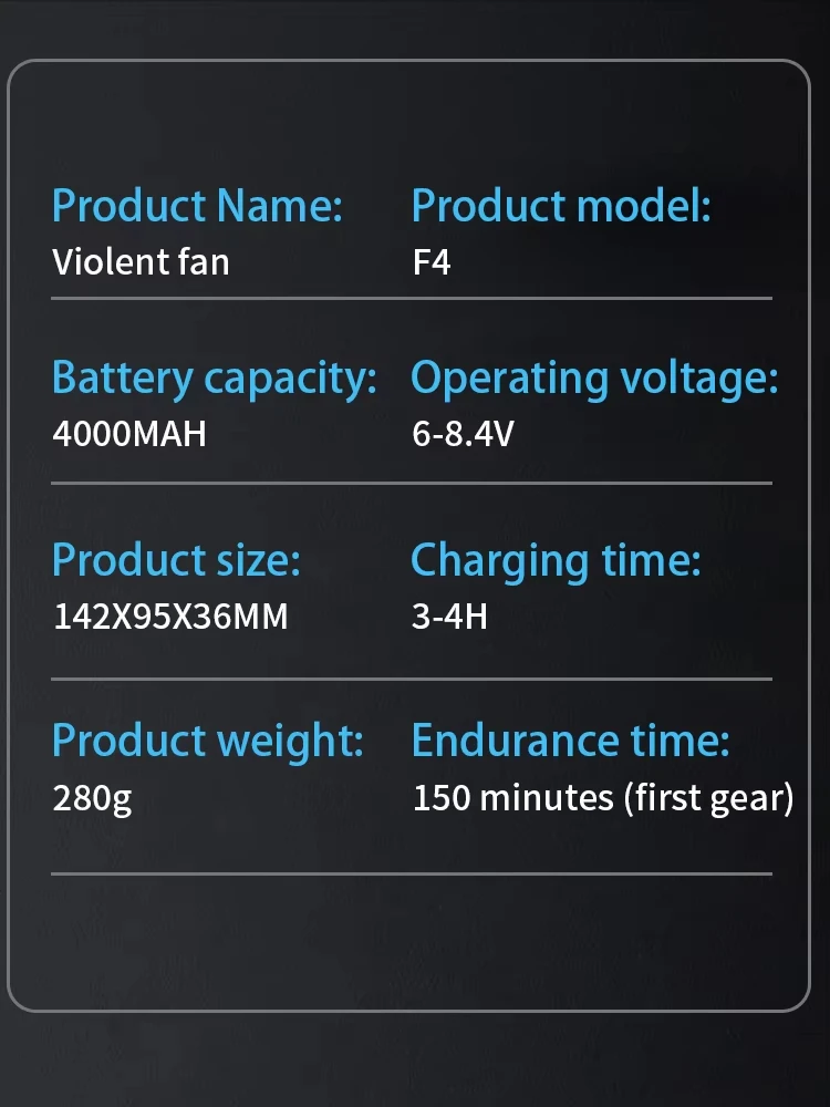 130000 RPM motor turbo fan Powerful Air Blower Vacuum Dust Cleaner Type-C Charging Strong Winds 52m/s Brushless Turbo Jet Blower