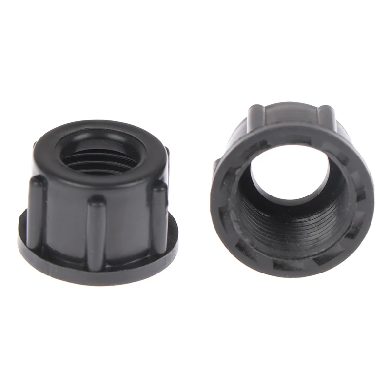 2Sets Agricultural Sprayer Water Pipe Connector Spray Tube Connector Nut Pipe Plug Water Pipe Accessories