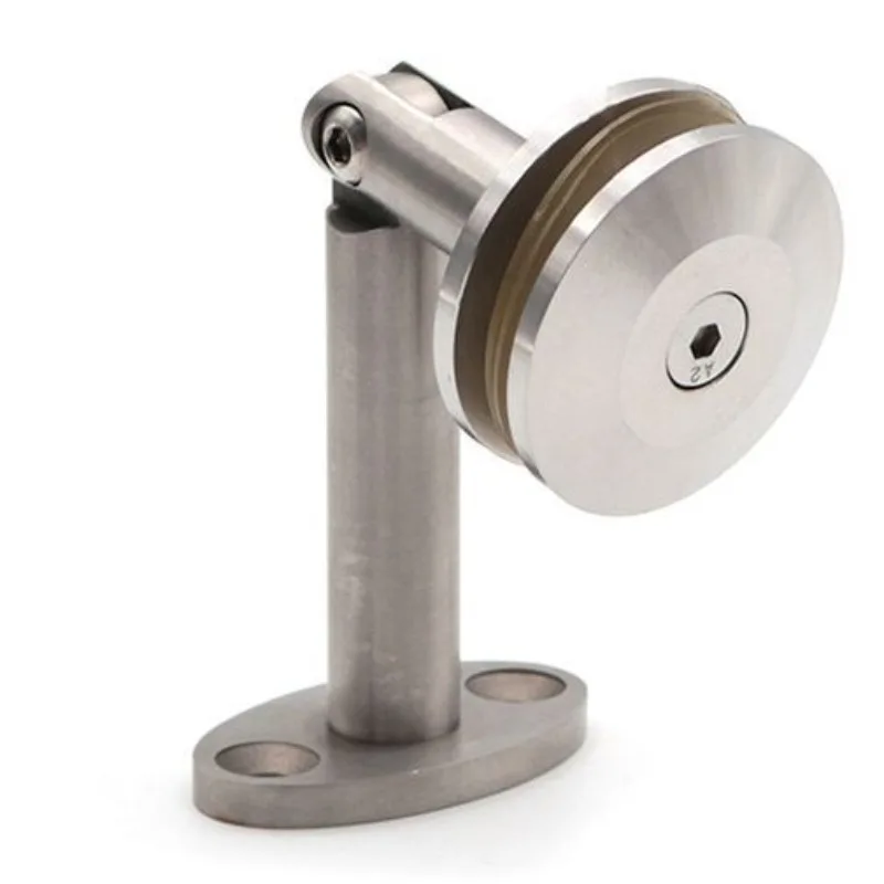 glass bracket, movable glass connector, wall bracket single rod, fixed connection hardware accessories