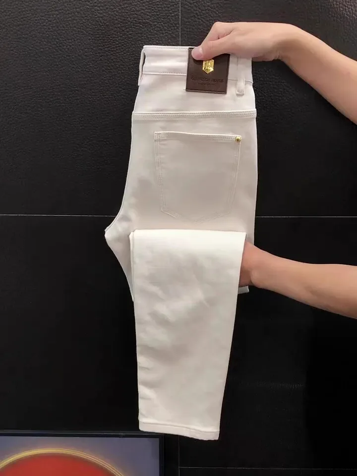 

Мужские джинсы Sli Faionable: высокое качество, трендовые, универсальные, деловой стиль, элитный дизайн, осень-зима, новинка