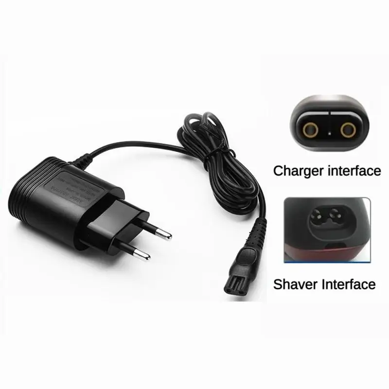 EU Plug Charger Power Cord Adapter for OneBlade QP2520 QP2520 QP2521 QP2522 QP2523 QP2620 QT3900 QT4000 QT4002