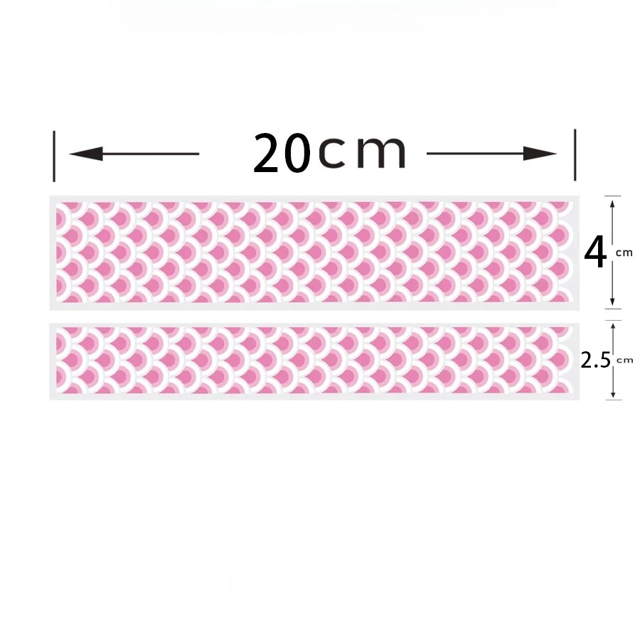 Dragon Scale Decal Sticker Waterproof for Road Mountain Bike Top Tube Fork