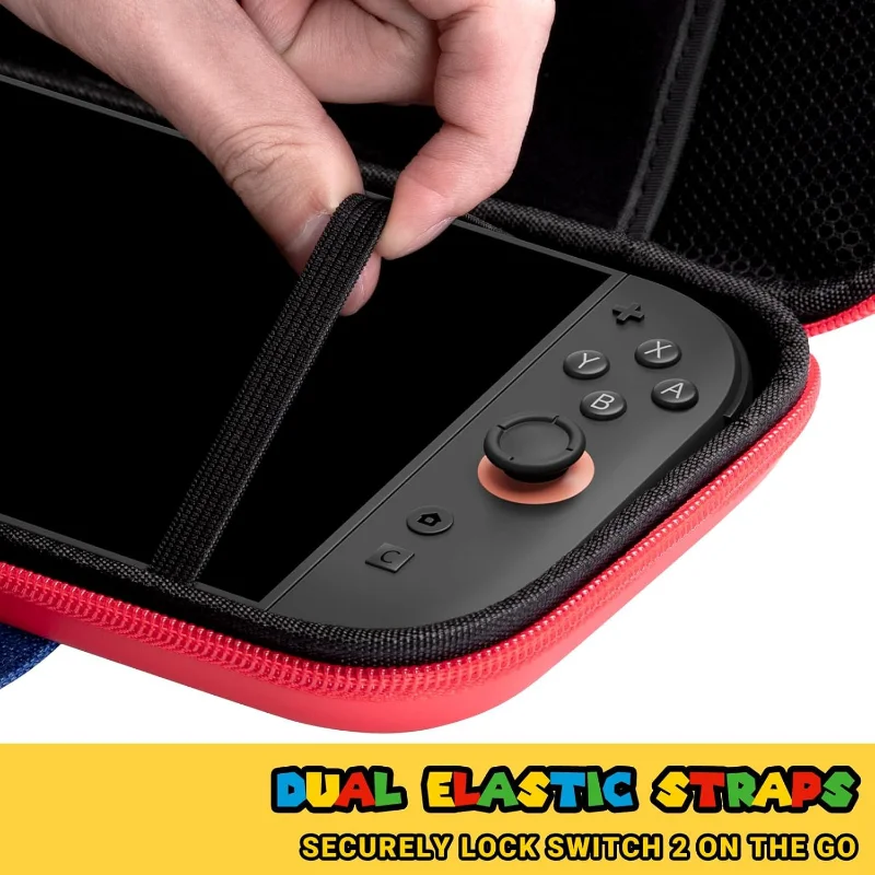 حقيبة تخزين وحدة التحكم في الألعاب من سوبر ماريو بروس، حقيبة تخزين وحدة التحكم في الألعاب على طراز ماريو سويتش 2