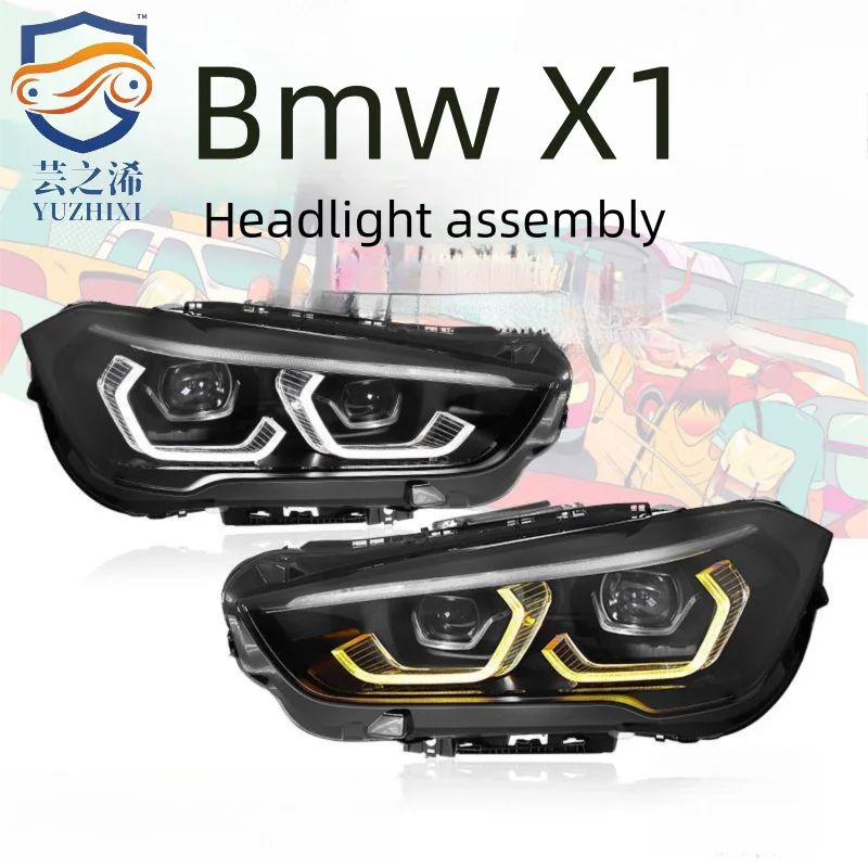 

XCH For 2016-2019 BMW X1 headlight assembly F49 modification, new high-spec LED daytime running lights and headlights