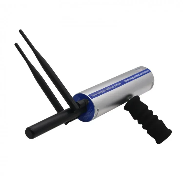 zz فضي طويل المدى للكشف عن المعادن الذهبية AKS تحت الأرض مع 2 هوائيات حقيبة حمل من الألومنيوم #1