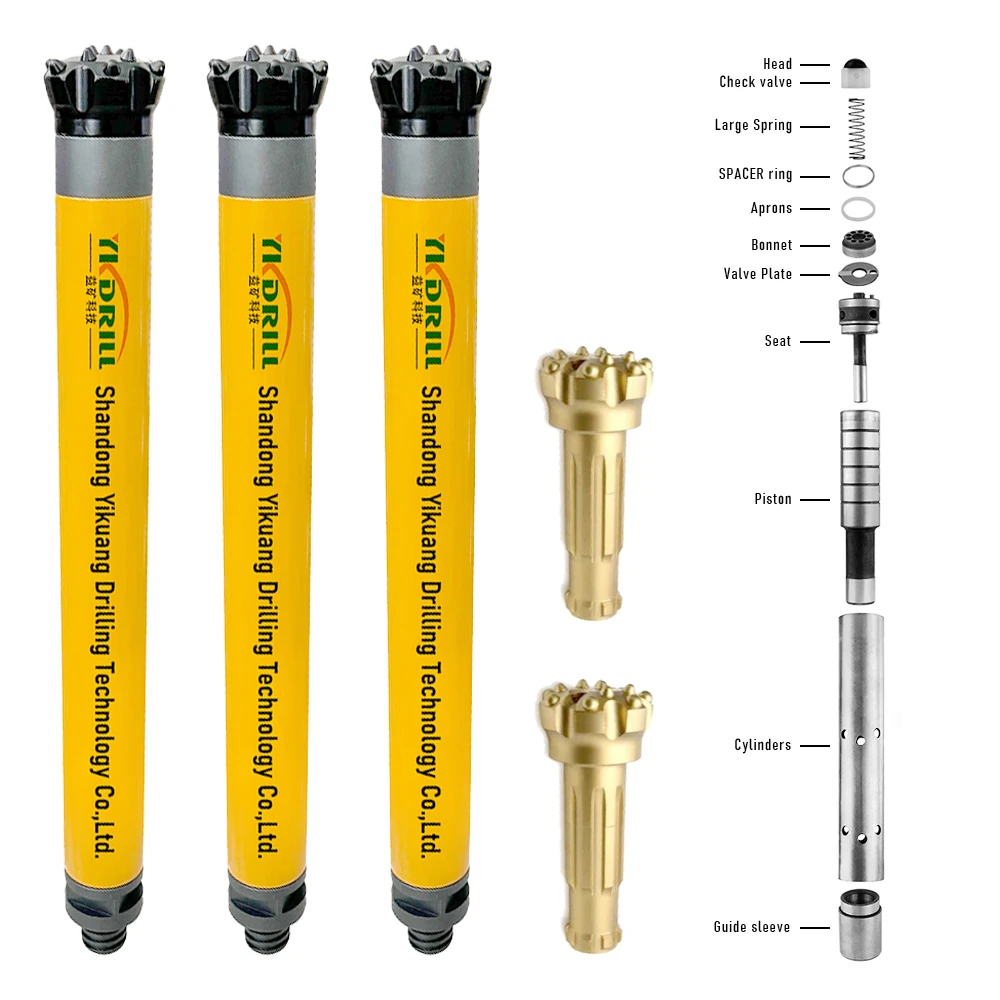 CIR-90A هارد روك DTH أدوات حفر آبار المياه عالية الجودة لآبار المياه #6