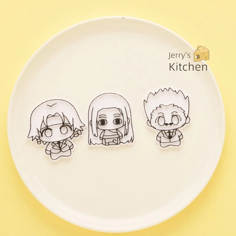 Full Time Hunter Kurapika Character Styling Cake Mold Anime Mold Biscuit Kitchen Candy Chocolate Decoration Baking Tool Gifts