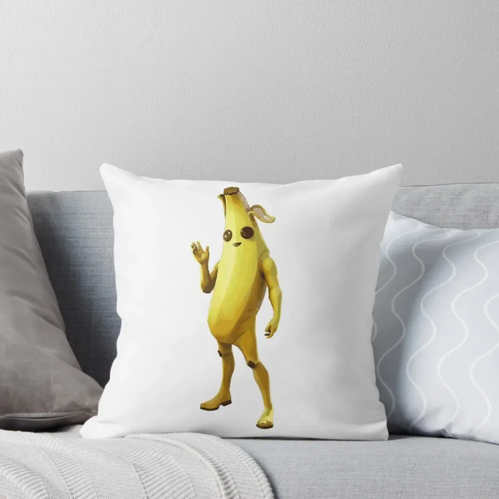 Banana Peely Gaming Character Throw Pillow Elastic Cover For Sofa pillow cover luxury Cushion Cover For Sofa pillow