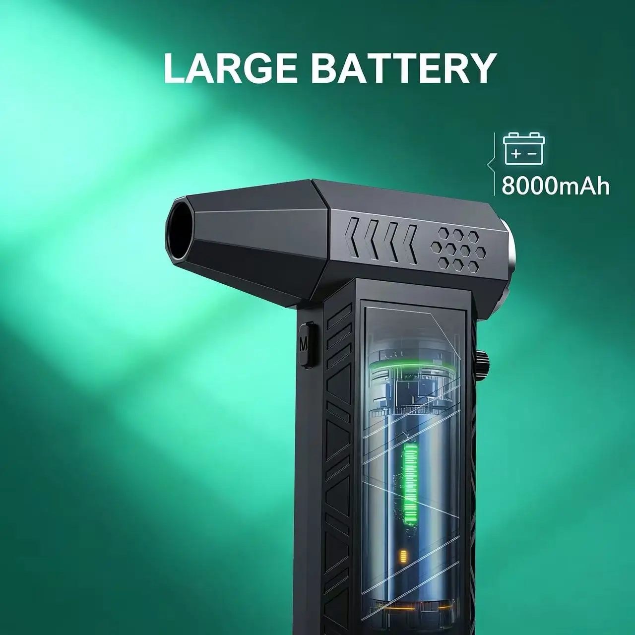 

2026NEW X9 Мощный пылеочиститель 350000 об/мин Бесщеточный двигатель Открытый воздуходувка Type-C Перезаряжаемый воздуходувка для очистки ПК T