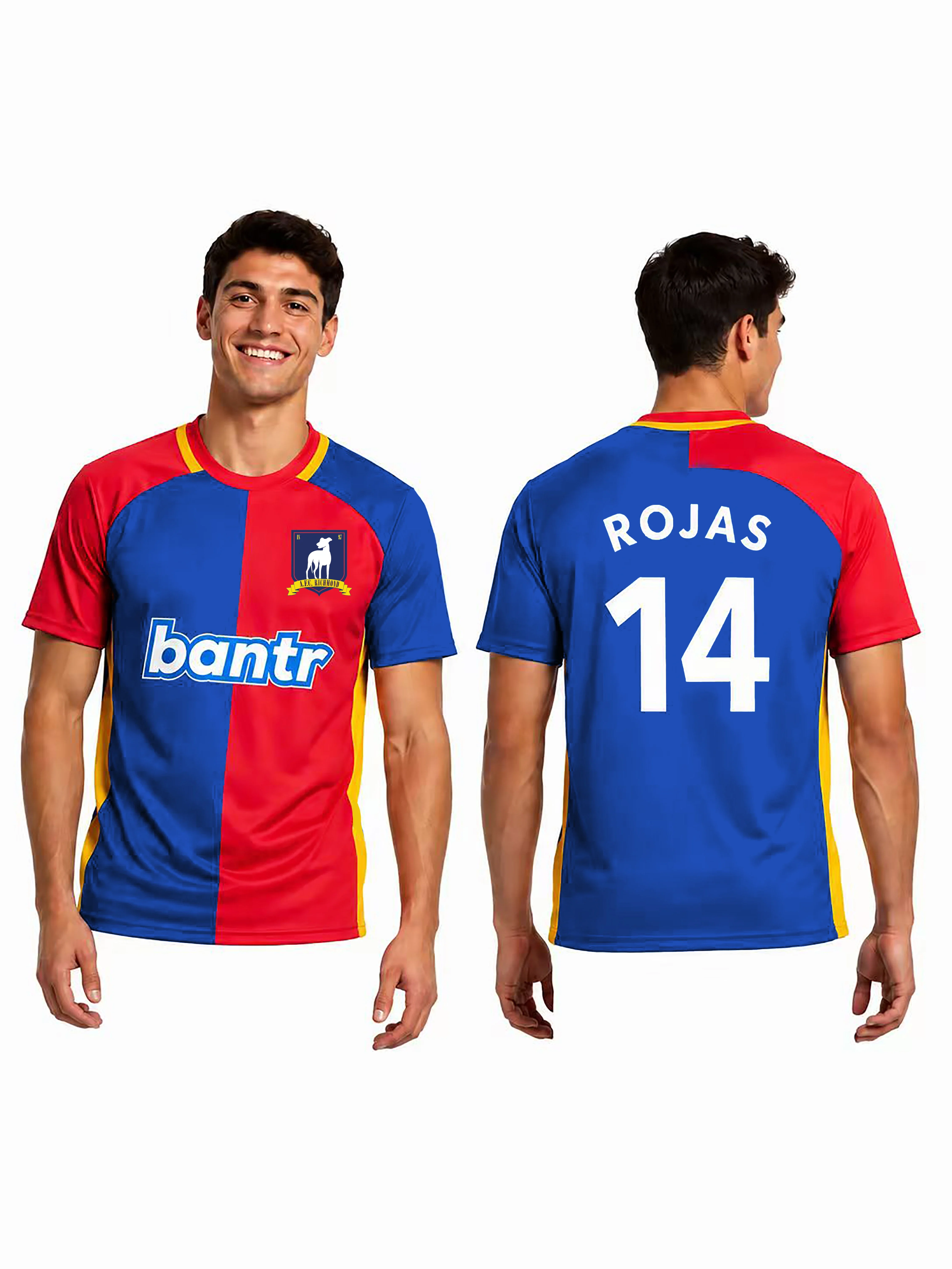 2026 Ted Lasso Staffel 4 AFC Richmond Fußballtrikot Herren Damen Atmungsaktive Kinderkleidung Herren-T-Shirt Kinder-T-Shirt Familienlook – Detail 6
