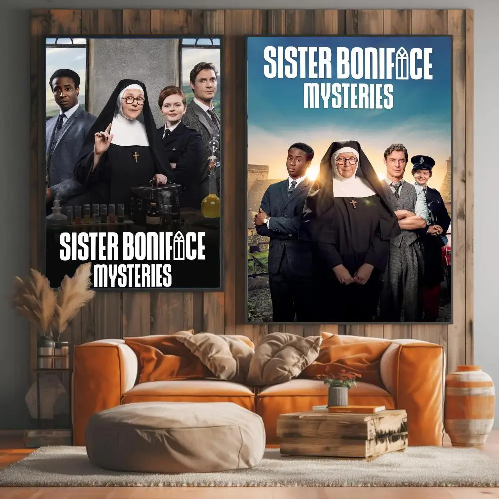 tv series S-Sister Boniface Mysteries-S Painting Calligraphy Artwork for Living Room Bedroom Office Home Decor