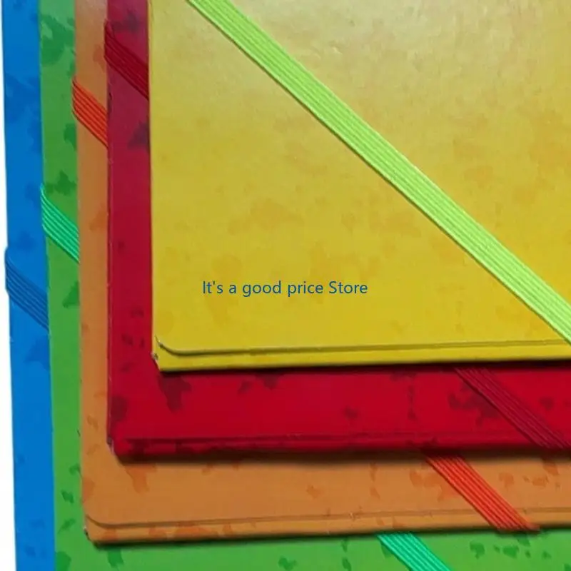 Document Folders File Folders with Elastic Closure Document Storage Bag File Organiser School Office Supplies