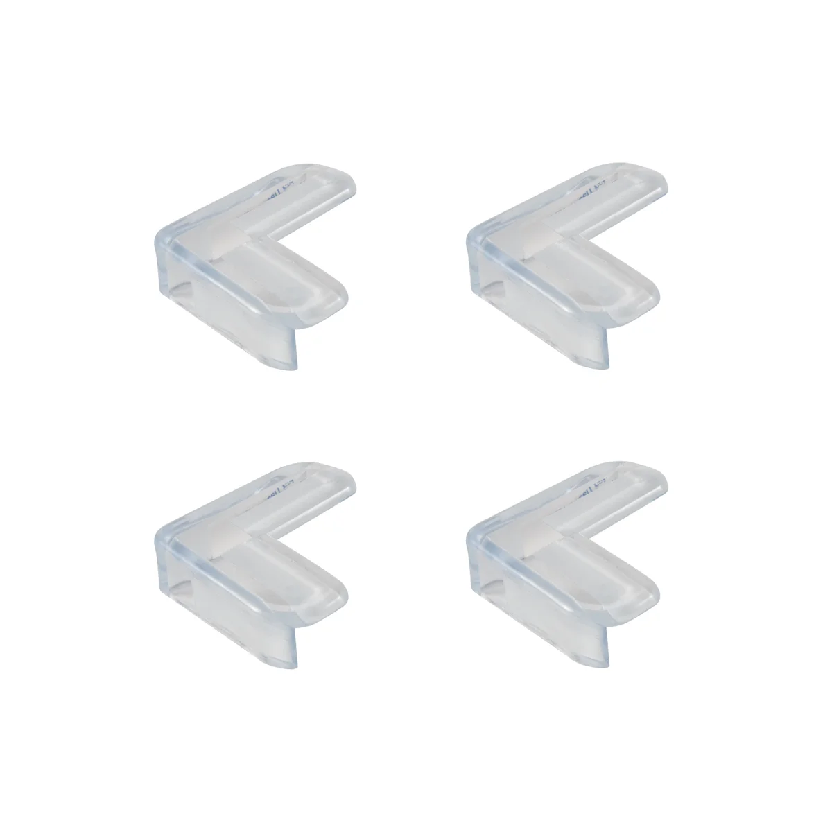 4 Pieces Clear Safety Soft Plastic Table Desk Corner Guard Protector