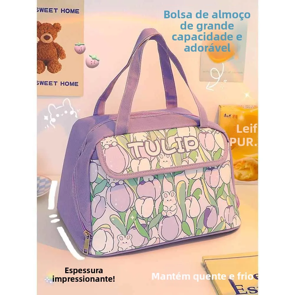 large-capacity-insulated-lunch-bag-waterproof-oilproof-handheld-student-office-worker-meal-container-bag-high-aesthetic-value