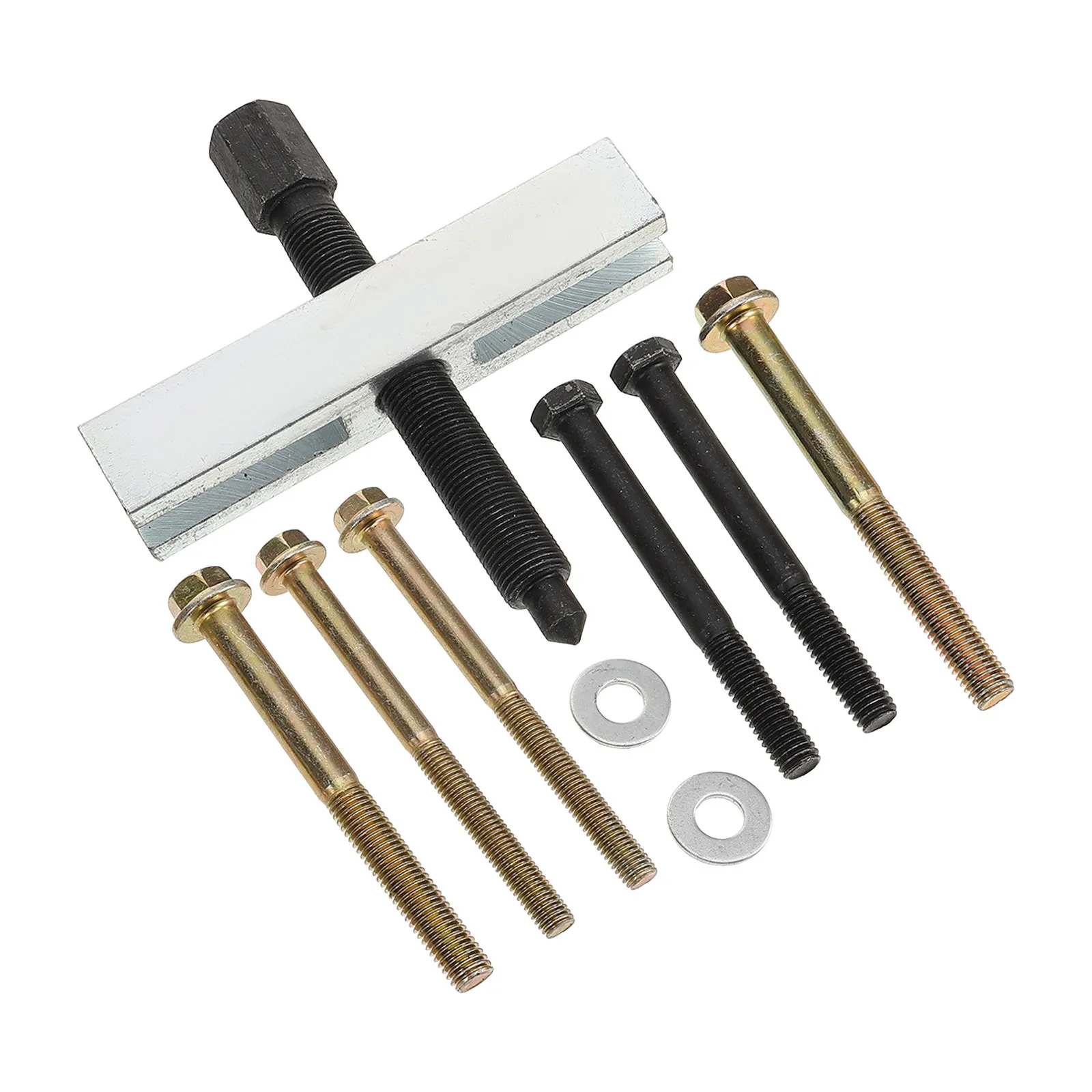 

1Set Crankshaft Belt Puller Steel Heavy Duty Universal Bearing Puller Tool for Auto Repair Mechanics Pulley Removal
