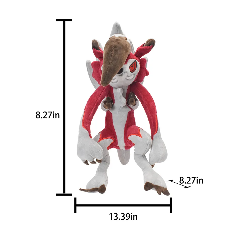 5 Styles Pokemon Plush Midday Form LycanrocMidnight Lycanroc Shiny Lycanroc Soft Stuffed Toy Dolls Christmas Gifts