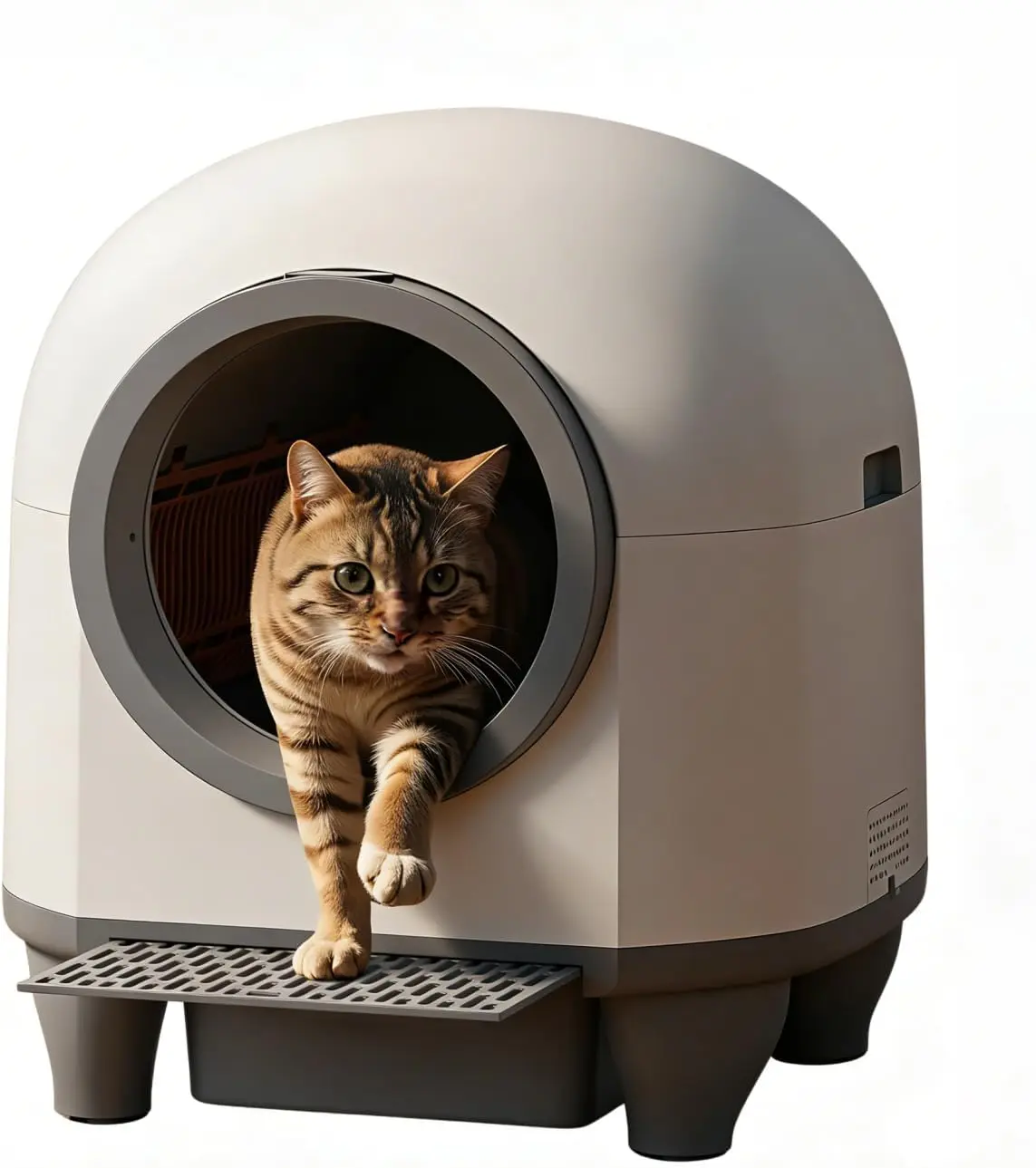 

Умный автоматический лоток для кошек UltraSmart AutoClean - 90 л, большая емкость для домов с несколькими кошками, технология Safeguard, управление через приложение, защита от запаха