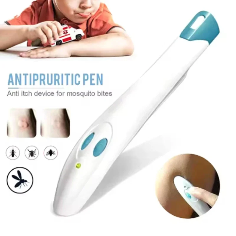 جهاز محمول مضاد للحكة الذي لدغات الحشرات مناسب للاستخدام المنزلي الخارجي فعال لتخفيف الحكة وقلم مضاد للحكة