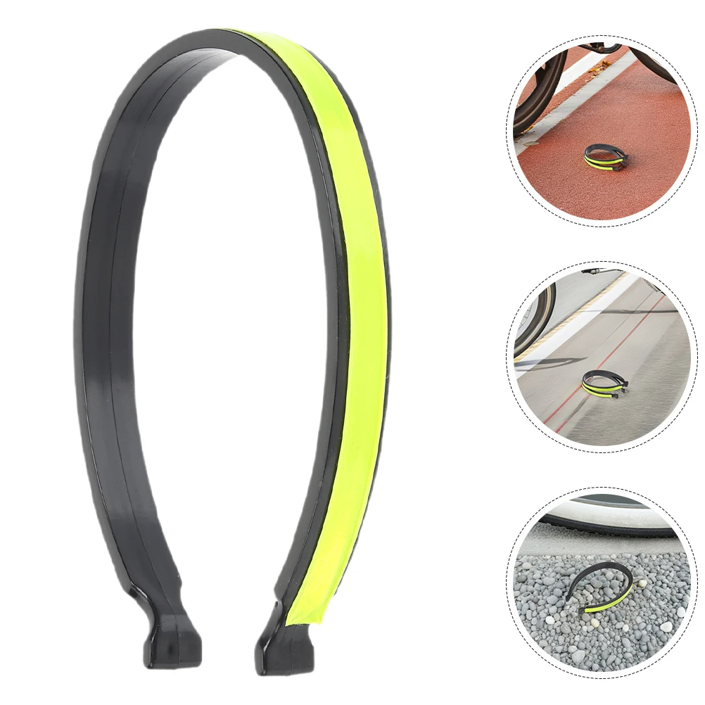 

Reflective Cycling Pant Clips High Visibility Leg Bands for Night Biking Lightweight Unisex Trouser for All