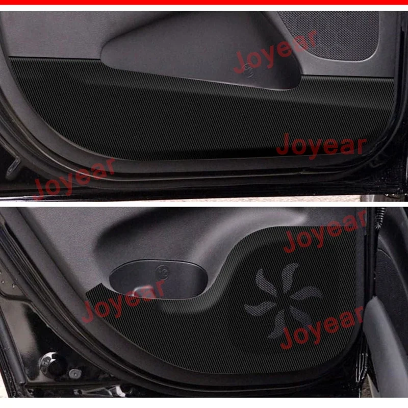 

For Jeep Grand Cherokee 2015-2020 Car Co-pilot Anti-Kick Pad Storage Box Anti-kick Protection Car Door Pad Mat Car Stickers